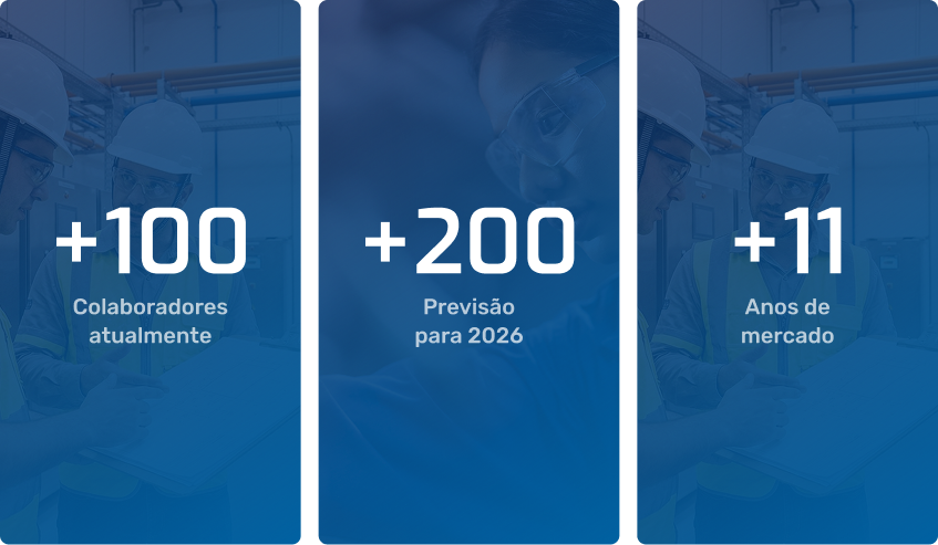 Do projeto à operação. Sem depender de terceiros 